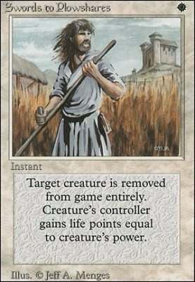 Magic The Gathering - Swords To Plowshares