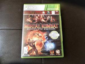 Mortal Kombat Edicion Para Xbox 360 Original