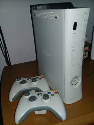 Xbox 360 Arcade 20gb Chipeado, 2 Controles, 20 Juegos Copia