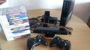 Xbox  Gb + Kinect + 2 Controles + Baterias + 16 Juegos