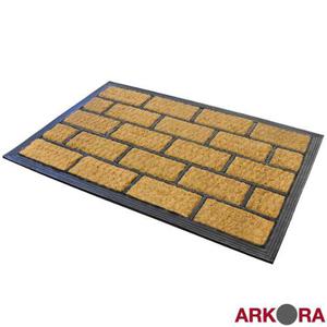 Alfombra O Tapete Felpuda De Coco Con Goma Arkora Mod 189