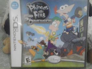 Juego Original Nintendo 3ds Phineas Y Ferb