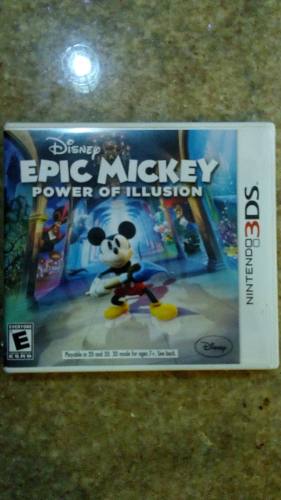 Juego Para Nintendo 3ds Epic Mickey Power Of Illusion..