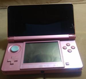 Nintendo 3ds Pearl Pink Chipeado