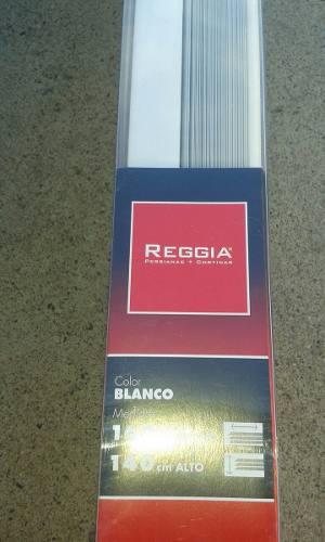 Persiana Horizontal Aluminio Blanca Reggia 160x140