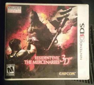 Resident Evil The Mercenaries 3d Nintendo 3ds Fisico