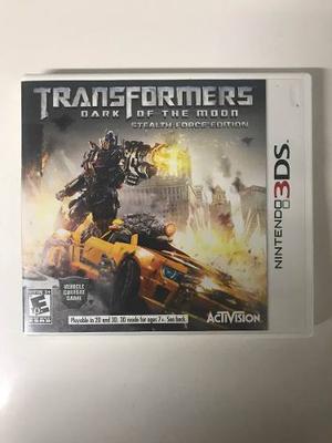 Transformers Dark Side Of The Moon Nintendo 3ds