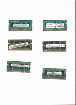 3 Memorias Ddr2 & 1 Memoria Ddr3