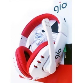 Audifonos Con Microfono Marca Gio Gh30 Doble Plug Stereo