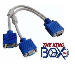 Cable Multiplicador Video Splitter Vga Macho A 2 Vga Hembra