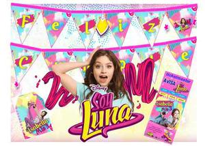 Kit Imprimible Soy Luna Invitacion Editable Powerpoint