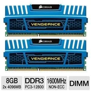 Kit Memoria Corsair Vengeance 8gb (2x4gb) Ddr Mhz