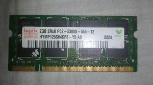 Memoria Lapto Pc2 2gb (dos)