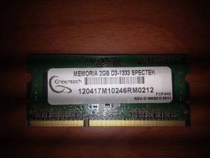 Memoria Ram 2gb Para Laptop