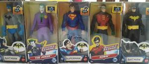 Muñeco Flash, Robin, Guason, Batman, Superman...