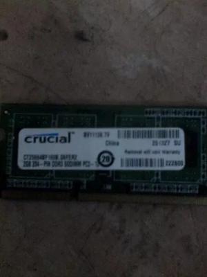 Ram Laptop Ddr3 2gb Canaima