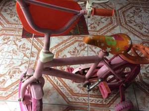 Bicicleta De Niña Barbie Rin 8