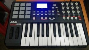 Controlador Akai Mpk 25