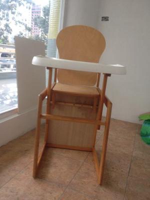 Silla Para Comer Se Convierte En Mesita Con Su Silla