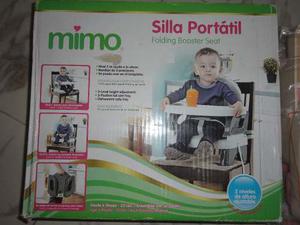 Silla Portatil Marca Mimo Para Niña