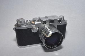 Camara Leica Iiif Con Lente Nikkor 5 Cm