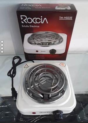 Cocina Una Hornilla Electrica Blanca