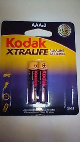 Baterías Pila Alkalina, Kodak Triple A Y Doble A