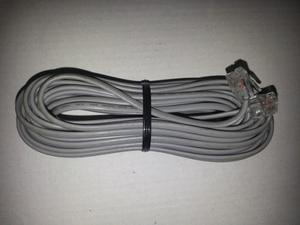 Cable Para Teléfono Rj11, Fax, Módem, Macho / Macho 8mt