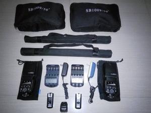 Kit Flashes Speedlite Portatiles Inalambricos