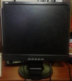 Monitor Aoc De 17 Pulgadas Detalles Pantalla