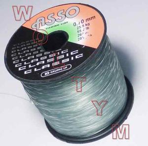 Nylon Pesca Asso Classic 0,70mm 25kg 55,2lb 260m Verde Claro
