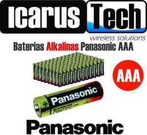 Pilas Bateria Alcalinas Aaa Panasonic Importadas