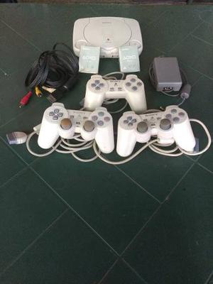 Playstation One Y Accesorios (consola Dañada)