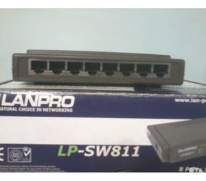 Router LANPRO LPSW Puertos