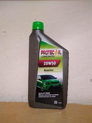 Aceite Protec Oil 20w50 Mineral (al Mayor Y Detal)