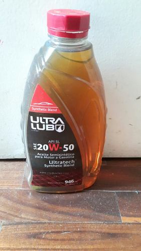 Aceite Ultralub 20w50 Ss/aceite Mineral 15w40 Gtsellado/