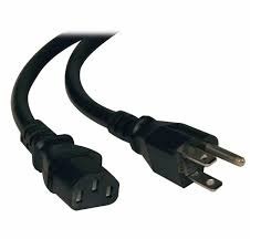 Cable Para Fuente De Poder Y Monitores