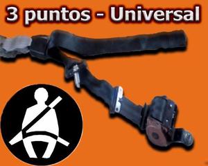 Cinturones Universales De 3 Puntos Con Hembra