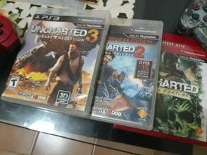 Oferta Colección Uncharted 1, 2 Y 3 Para Playstation 3