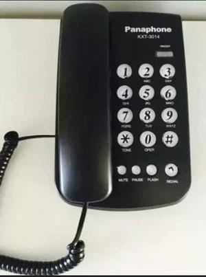 Telefono Fijo De Mesa Panaphone Kxt- Para Linea Cantv
