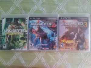 Uncharted Playstation 3 (serie Completa)