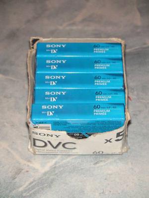 Caja De Casetes Sony Mini Dvc Nuevos