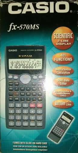 Calculadora Casio Cientifica Original Fx-570ms