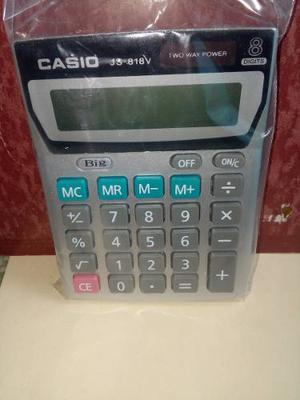 Calculadora Casio Js-818 V Nueva