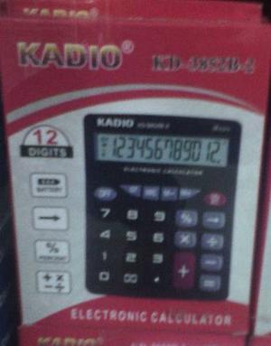 Calculadora De Bodega Kadio Kd-b 12 Digitos (grande)