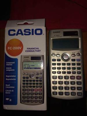 Calculadora Financiera Casio Fc-200v