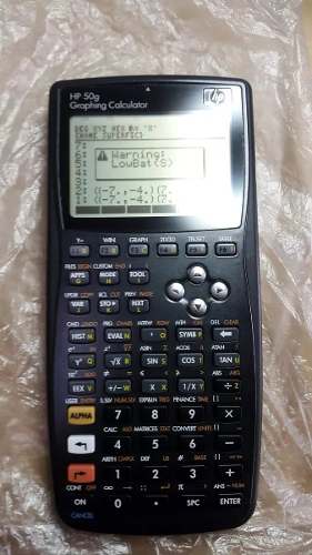Calculadora Hp50g (precio $)