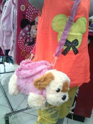 Bolso Peluche Perrito