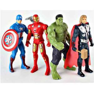 Muñeco Hulk Capitan America Iron Man Thor Spiderman 19 Cm