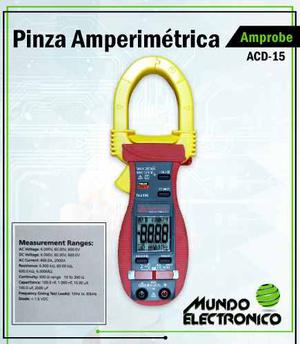 Pinza Amperimetrica Amprobe amp Acd-15
